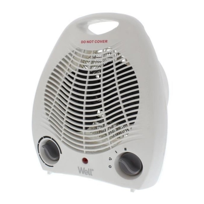 Set 2 x Aeroterma 2000W, 3 Setari de Caldura, Termostat, Well