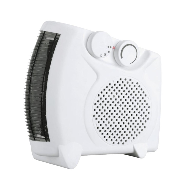 Set 2 x Aeroterma Electrica Victronic, Indicator LED, Putere 2000W, 3 Trepte Putere, Alb