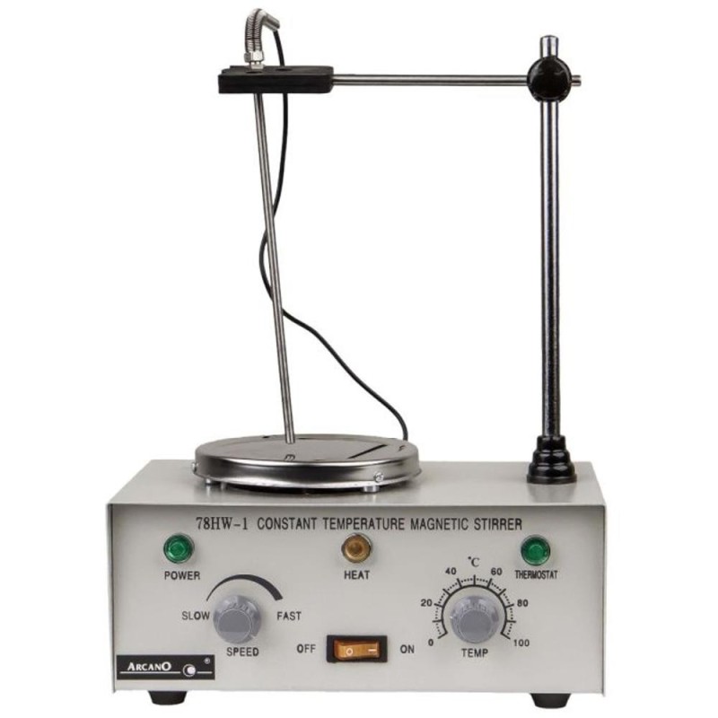 Set 2 x Agitator Magnetic cu Incalzire pentru Laborator 78Hw-1, 25W