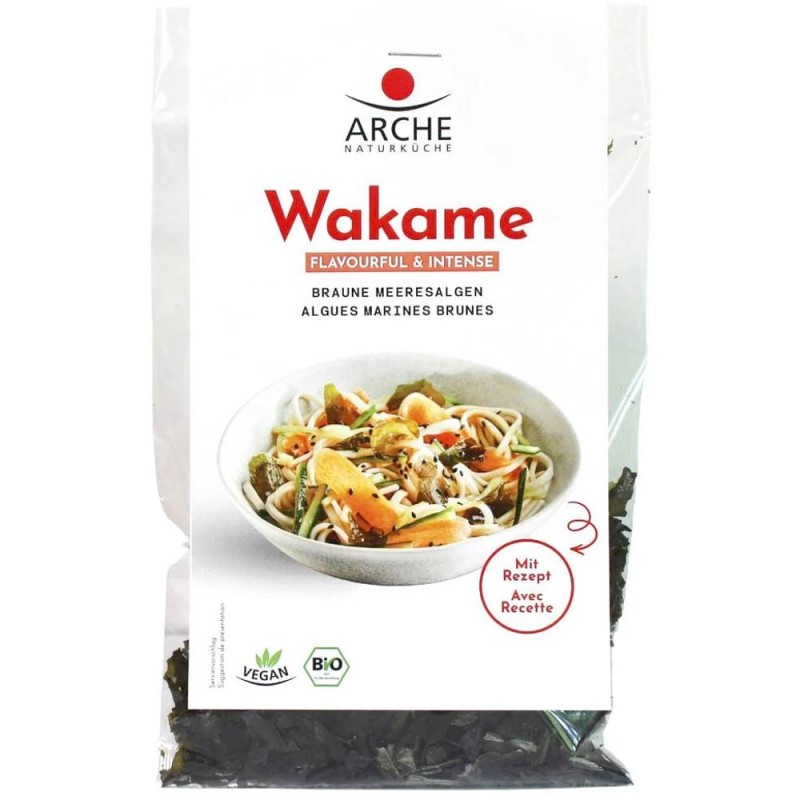 Set 2 x Alge Wakame Bio, Arche Naturkuche - Asia, 25 g