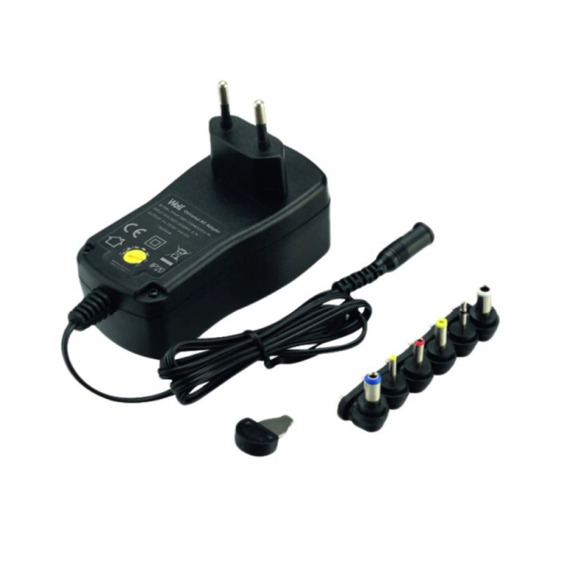 Set 2 x Alimentator Universal in Comutatie, 2250mA, 6 Mufe DC, 1 m, Well