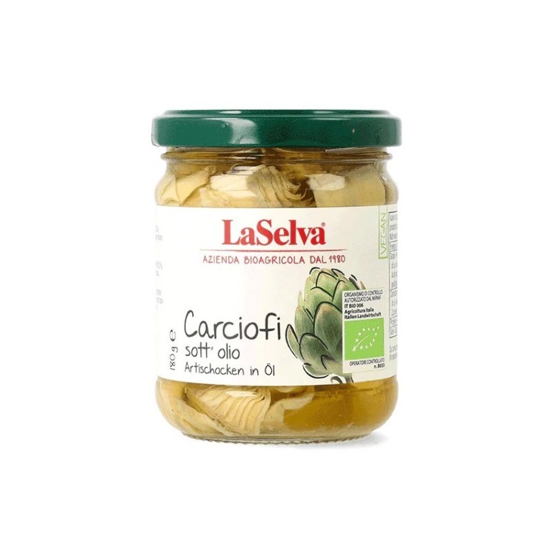 Set 2 x Anghinare Bio In Ulei, 180 g, LaSelva