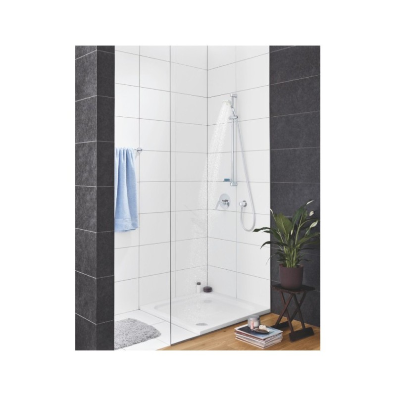 Set 2 x Ansamblu pentru Dus, Grohe Tempesta 1S, Para 100 mm, Furtun 175 cm, Suport 62 cm
