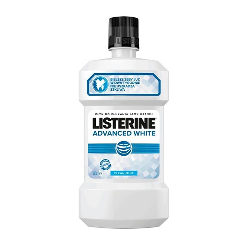 Set 2 x Apa de Gura Listerine Advanced White, 250 ml