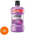 Set 2 x Apa de Gura Listerine Gura Total Care 1 l