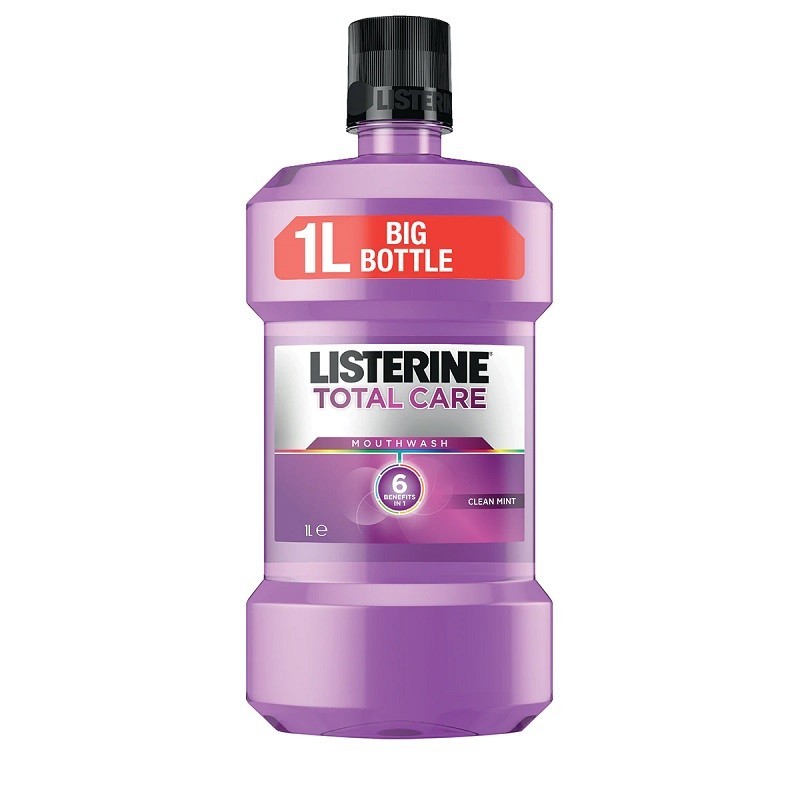 Set 2 x Apa de Gura Listerine Gura Total Care 1 l