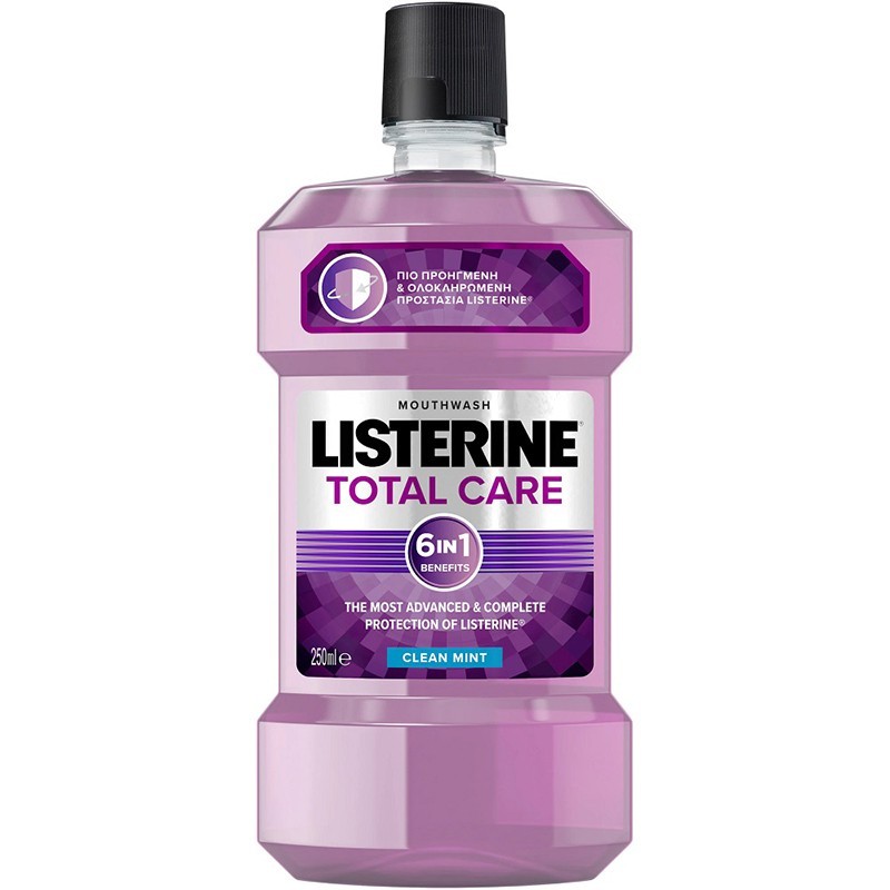 Set 2 x Apa de Gura Listerine Total Care, 250 ml