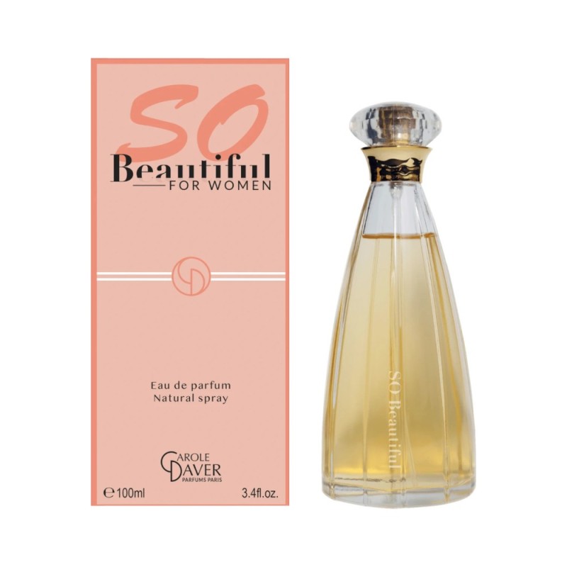 Set 2 x Apa de Parfum Carole Daver So Beautiful, Femei, 100 ml