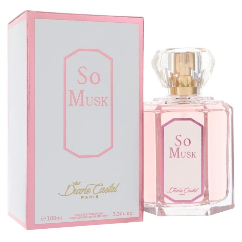 Set 2 x Apa de Parfum Diane Castel So Musk, pentru Femei, 100 ml