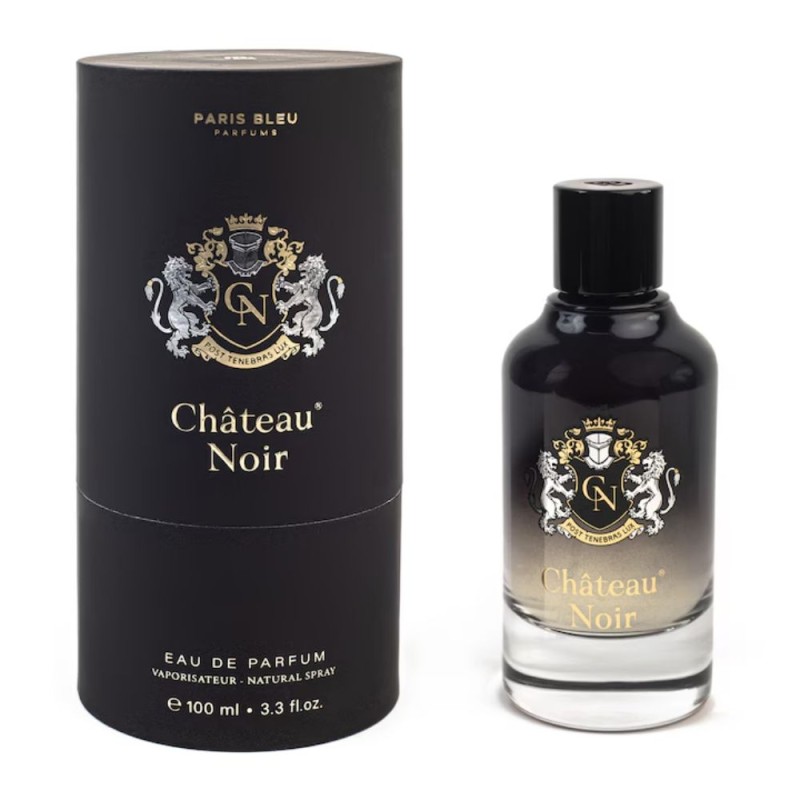 Set 2 x Apa de Parfum Paris Bleu Chateau Noir pentru Barbati, 100 ml