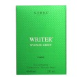 Set 2 x Apa de Parfum Writer Splendid Green, Barbati, 60 ml