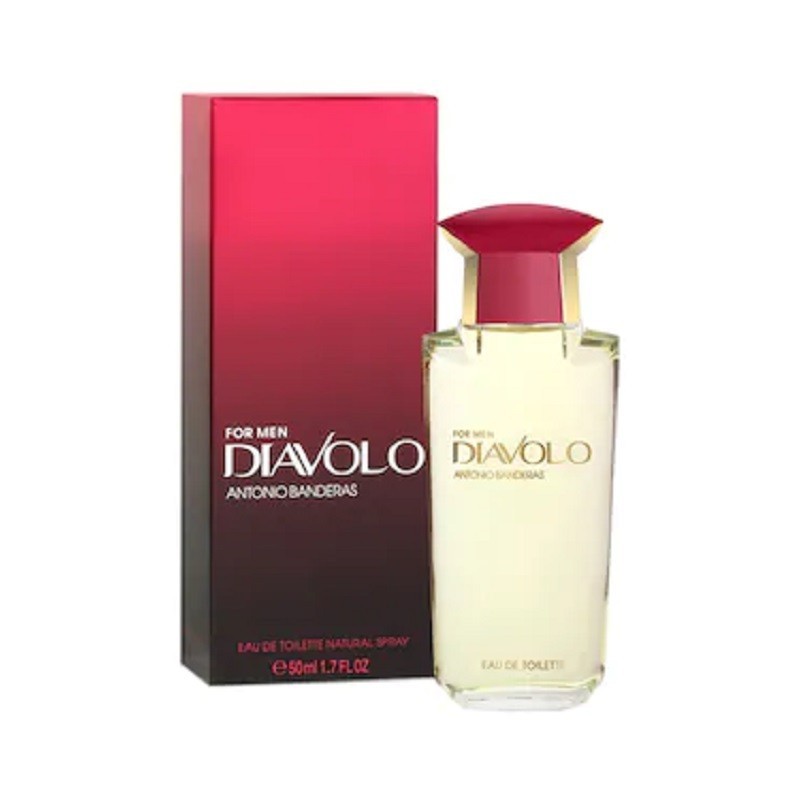 Set 2 x Apa de Toaleta Antonio Banderas Diavolo, Barbati, 50 ml