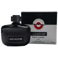 Set 2 x Apa de Toaleta Barbati Men Black Leather, Aviator, 100 ml