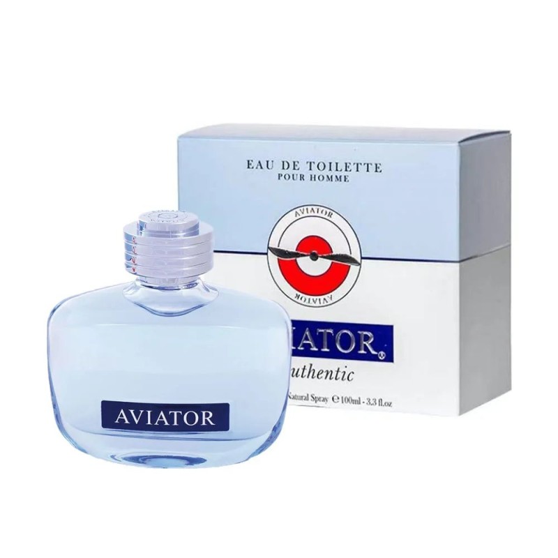 Set 2 x Apa de Toaleta Men Authentic, Aviator, 100 ml