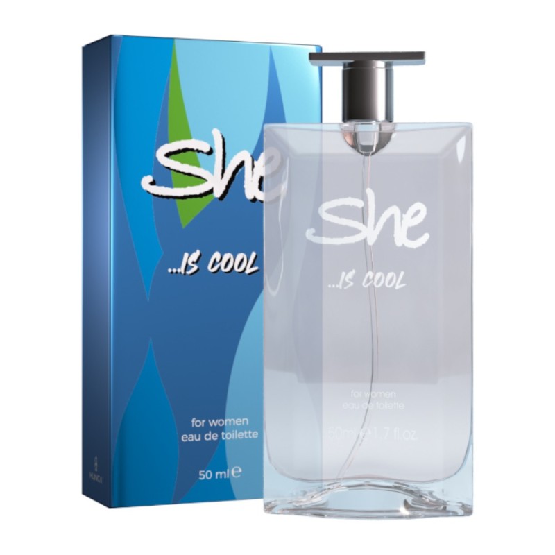 Set 2 x Apa de Toaleta She Cool, Femei, 50 ml