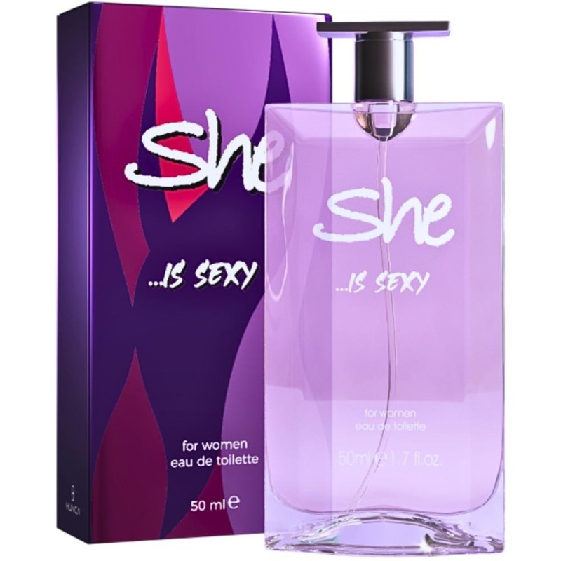Set 2 x Apa de Toaleta She Is Sexy, Femei, 50 ml