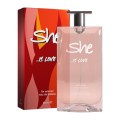 Set 2 x Apa de Toaleta She Love, Femei, 50 ml
