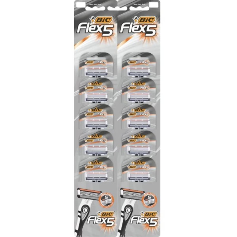 Set 2 x Aparat de Ras Flex 5, 10 Bucati