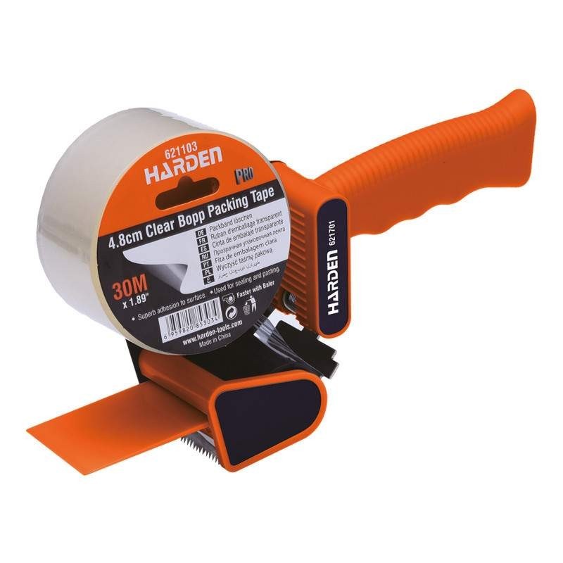 Set 2 x Aplicator pentru Benzi Adezive si 1 Banda 30 m, Harden, Diametru Maxim 115 mm