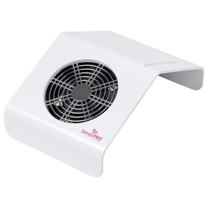 Set 2 x Aspirator Praf Unghii Vortexio 40W, SensoPRO Milano, Alb