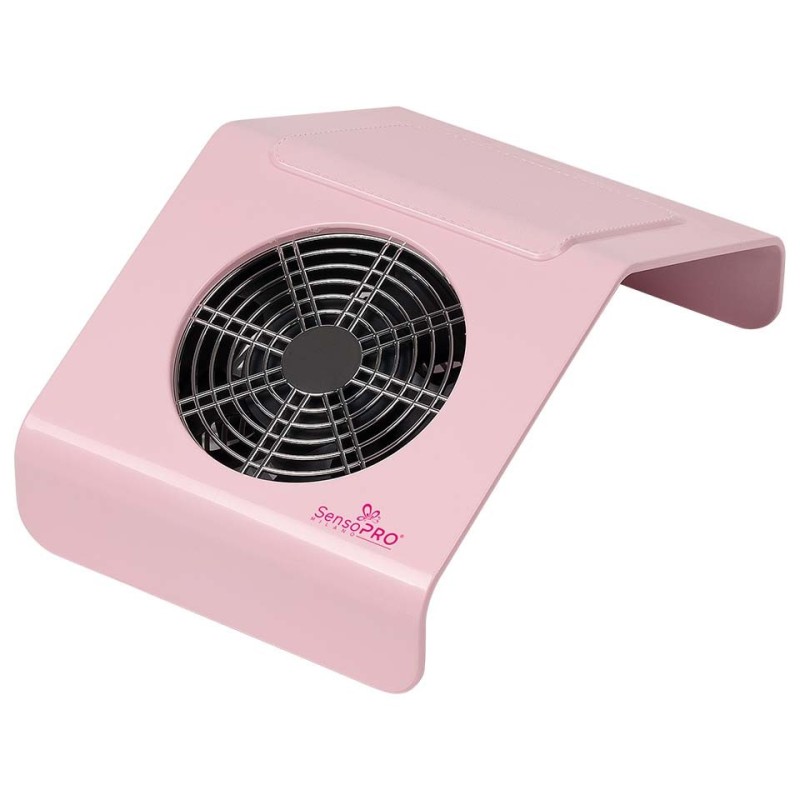 Set 2 x Aspirator Praf Unghii Vortexio 40W, SensoPRO Milano, Roz