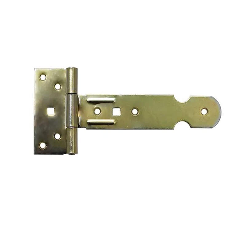Set 2 x Balama Aplicata pentru Usi si Porti, 150 x 30 x 2 mm, Finisaj Zincat Galben