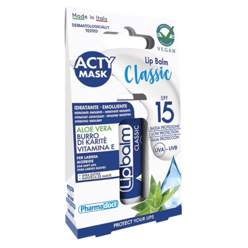 Set 2 x Balsam de Buze Classic SPF 15, Acty Mask
