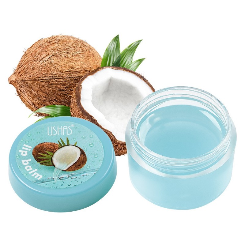 Set 2 x Balsam de Buze Ushas Lip Balm, Coconut