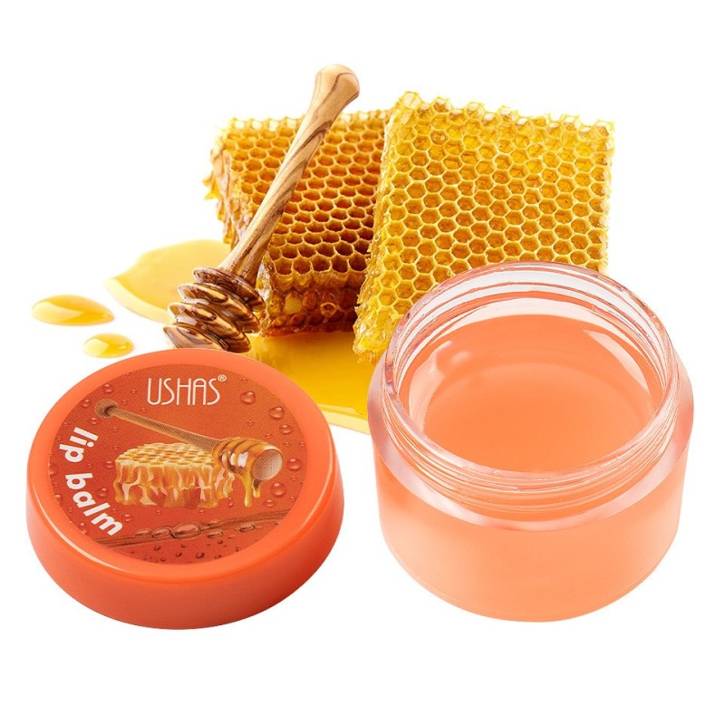 Set 2 x Balsam de Buze Ushas Lip Balm, Honey