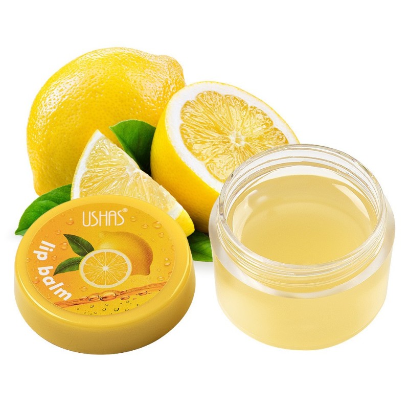 Set 2 x Balsam de Buze Ushas Lip Balm, Lemon
