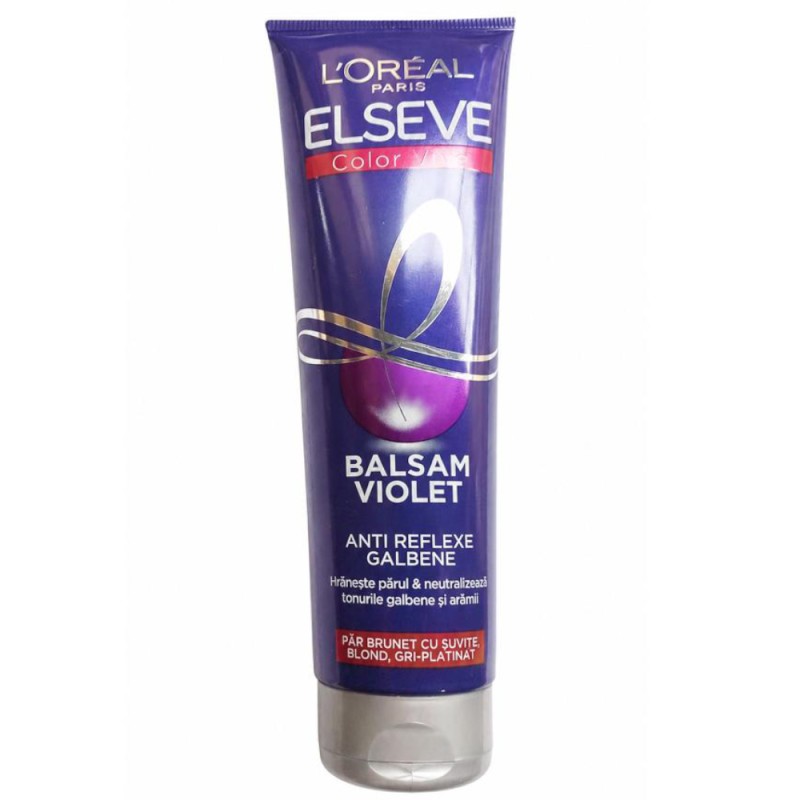 Set 2 x Balsam de Par L'Oreal Paris Elseve Color Vive, 150 ml