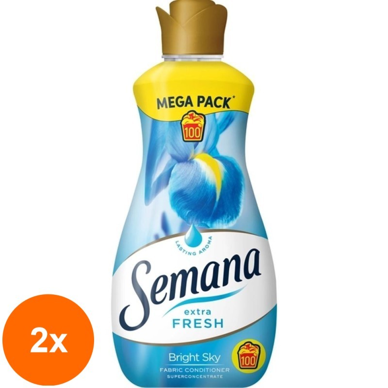Set 2 x Balsam de Rufe Semana Bright Sky, 100 Spalari, 2 l