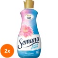 Set 2 x Balsam de Rufe Semana Extra Fresh Blue 1.7 l