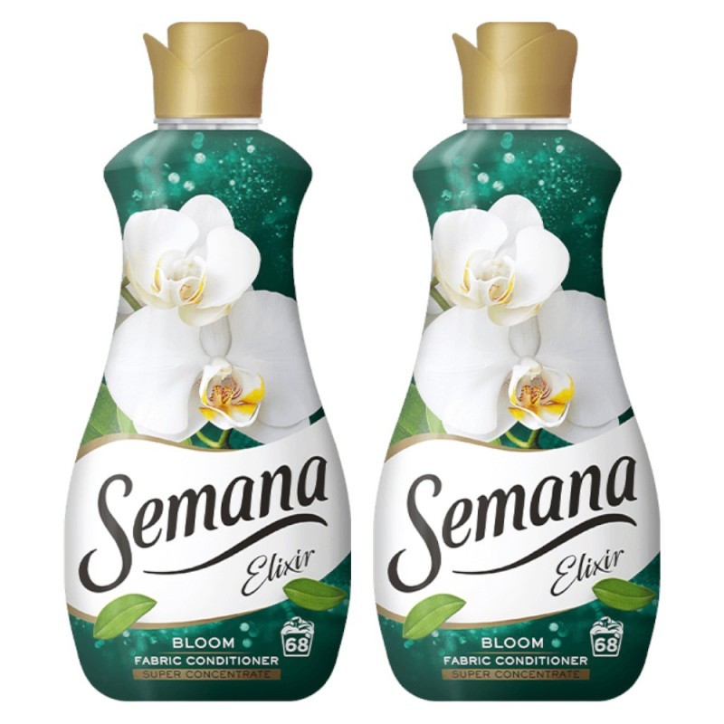 Set 2 x Balsam de Rufe Superconcentrat Semana Elixir Bloom, 68 Spalari, 1.7 l