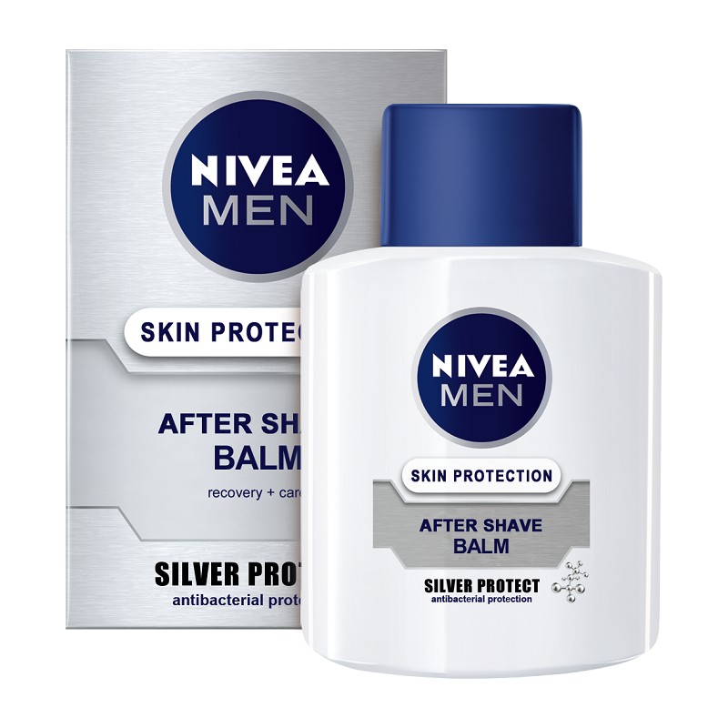 Set 2 x Balsam dupa Ras Silver Protect Nivea Men 100ml