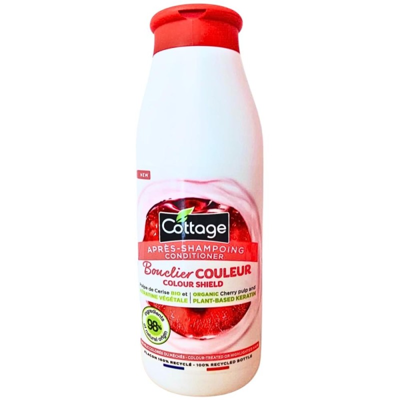 Set 2 x Balsam pentru Par Vopsit Cottage, Color, Cirese si Keratina, 250 ml