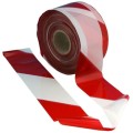 Set 2 x Banda Delimitare Acces, Non Adeziva, Alb-Rosu, 7 cm x 200 m