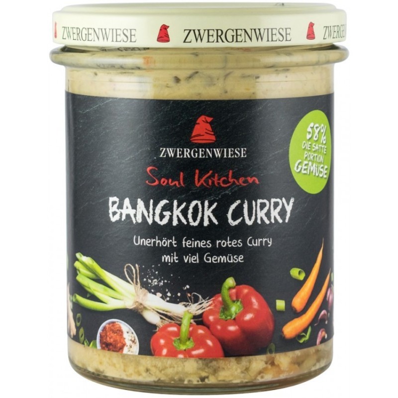 Set 2 x Bangkok Curry Bio Reteta Tailandeza, 370 g, Zwergenwiese Soul Kitchen