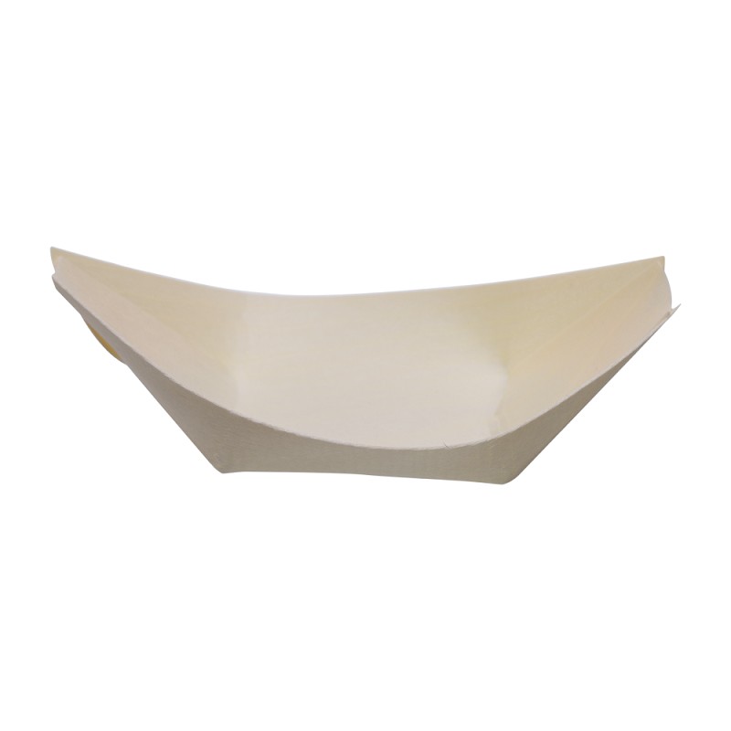 Set 2 x Barcute Lemn, Biodegradabile, Compostabile, 10 cm, 100 buc