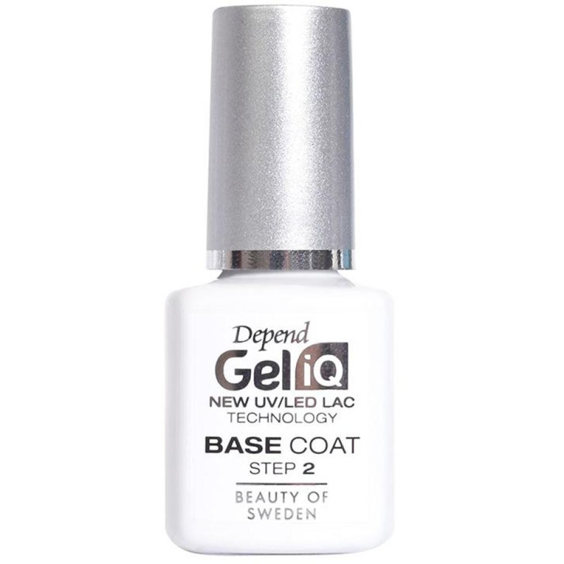 Set 2 x Base Coat Depend Gel IQ, Pasul 2, 5 ml