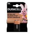 Set 2 x Baterie Alcalina Duracell Basic 9V (6LR61),  Blister
