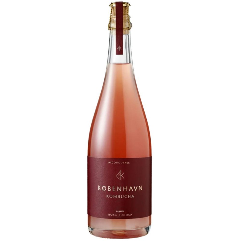 Set 2 x Bautura Kombucha Bio Rosa Rugosa, 0.75 l