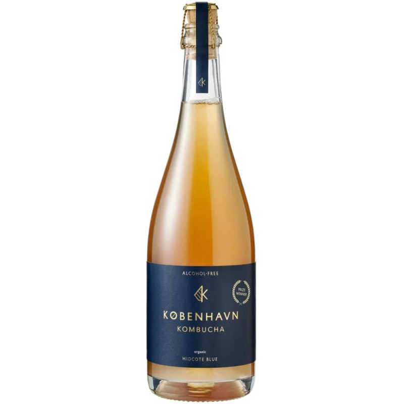 Set 2 x Bautura Kombucha Copenhaga, Bio, Hidcote Blue, fara  Alcool, 750 ml