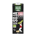 Set 2 x Bautura Vegetala Bio de Soia, Natur Green, cu Proteine, 1 l