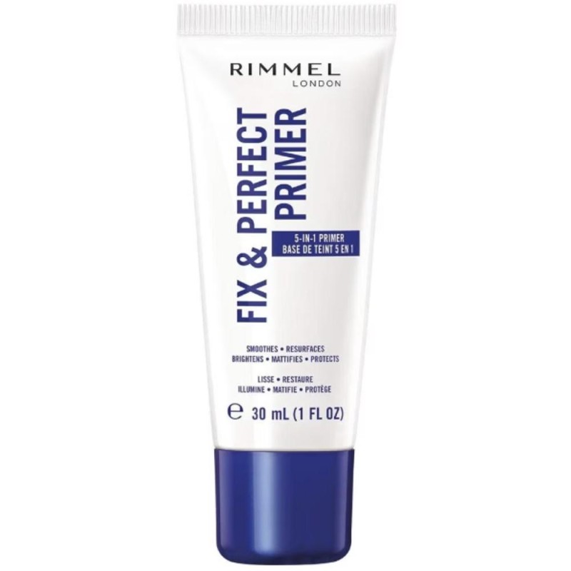 Set 2 x Baza Machiaj Fix&Perfect Pro 5 in 1, 002 Transparent, 30 ml