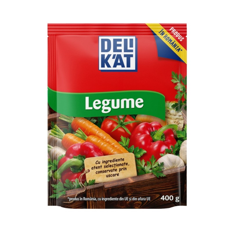 Set 2 x Baza pentru Mancare cu Legume, Delikat 400 g