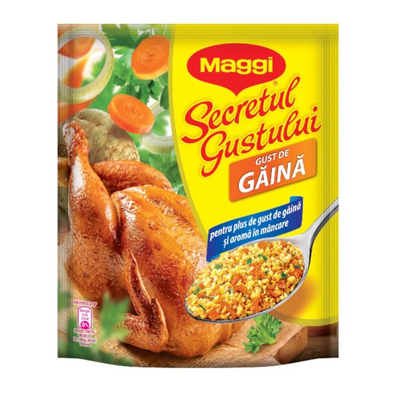 Set 2 x Baza pentru Mancare, Maggi Secretul Gustului, cu Gust de Gaina, 400 g