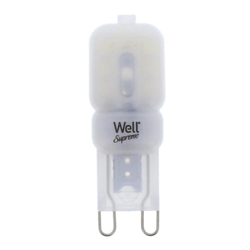 Set 2 x Bec LED G9 2W, Lumina Rece, Well