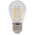 Set 2 x Becuri LED pentru Ghirlanda Luminoasa, S14, 1W, Lumina Calda 3000K, E27, Well, 10 Bucati