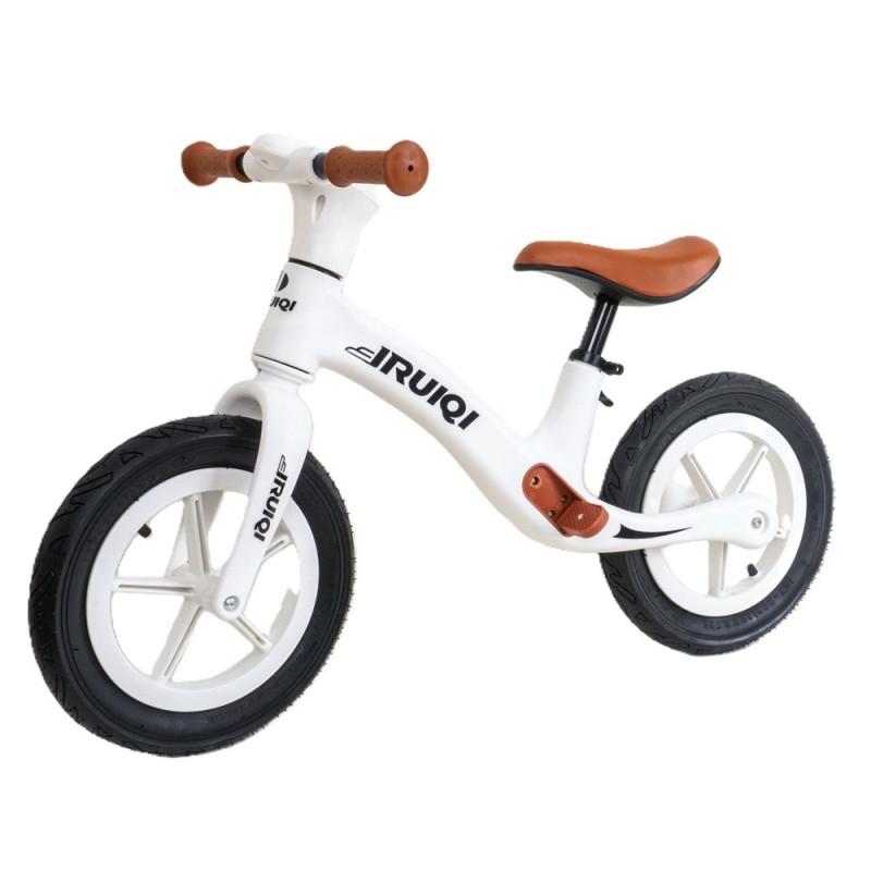 Set 2 x Bicicleta fara Pedale, Alb, de la 3 Ani